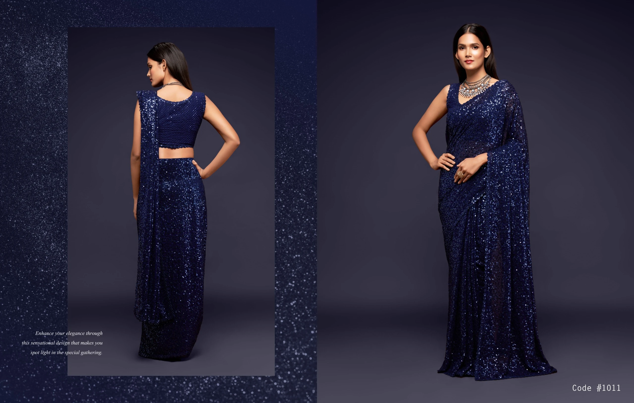 Zeel The Starlit Sarees Vol 1 Fancy Wholesale Designer Sarees Catalog — Wholesale Sarees, MPA wholesale from Surat - Gallery Image 6